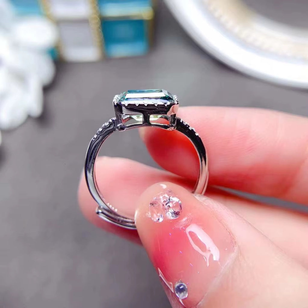Emerald Cut Moissanite, Green Emerald Cut Moissanite Ring, Green Moissanite Rings, Moissanite, Green Moissanite Ring, 2 Carat Moissanite RIng, Moissanite Ring, Moissanite, VVS1 Miossanite, Gray Moissanite, White Moissanite, Solitaire Moissanite Ring, Round Brilliant Cut Moissanite Ring, Moissanite Ring, Round Brilliant Cut, 5 Carat Moissanite Ring, Moissanite Jewelry
