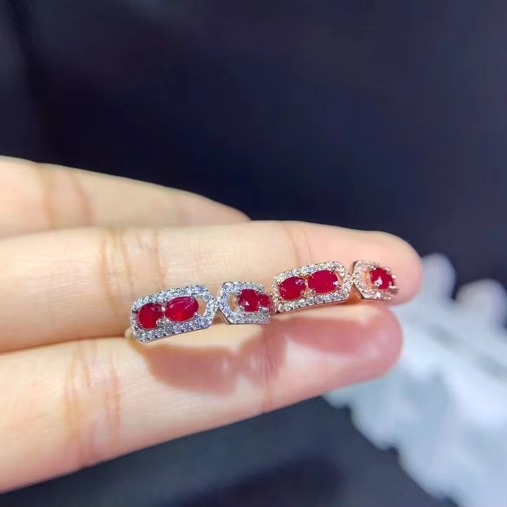 Ruby Ring, Ruby Band Ring, Natural Ruby, Natural Ruby Ring, Sterling Silver Ruby Ring, Ruby Ring 925 Sterling Silver, Natural Ruby Rings, Ruby Ring For Women, Ruby Engagement Ring, Burma Ruby, Mozambique Ruby, Myanmar Ruby, Mined Ruby, Genuine Ruby, July Birthstone Ruby, Ruby Jewelry, Natural Ruby Jewelry, Ruby Jewelry For Women, Women’s Ruby Ring’s, Burma Ruby Ring, Dainty Ruby Ring