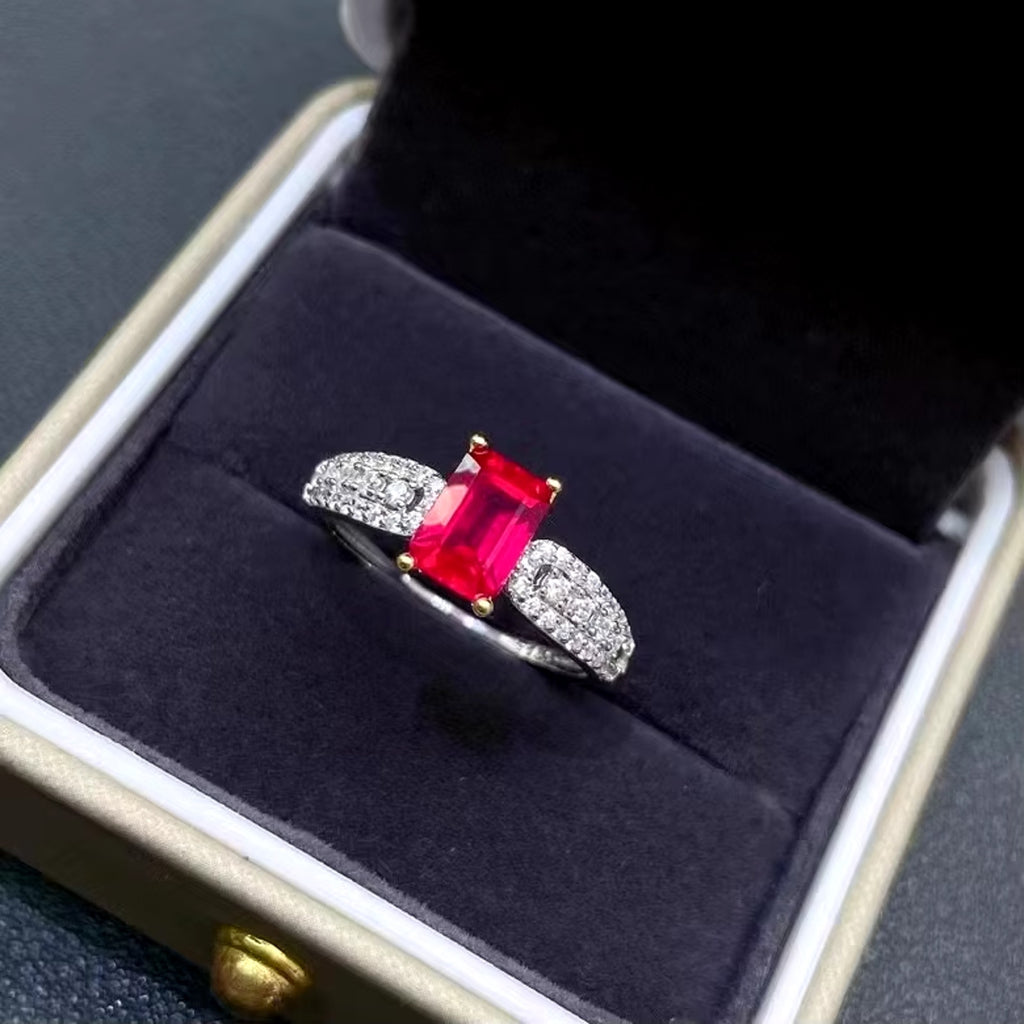Ruby Ring, Ruby Band Ring, Natural Ruby, Natural Ruby Ring, Sterling Silver Ruby Ring, Ruby Ring 925 Sterling Silver, Natural Ruby Rings, Ruby Ring For Women, Ruby Engagement Ring, Burma Ruby, Mozambique Ruby, Myanmar Ruby, Mined Ruby, Genuine Ruby, July Birthstone Ruby, Ruby Jewelry, Natural Ruby Jewelry, Ruby Jewelry For Women, Women’s Ruby Ring’s, Burma Ruby Ring, Dainty Ruby Ring