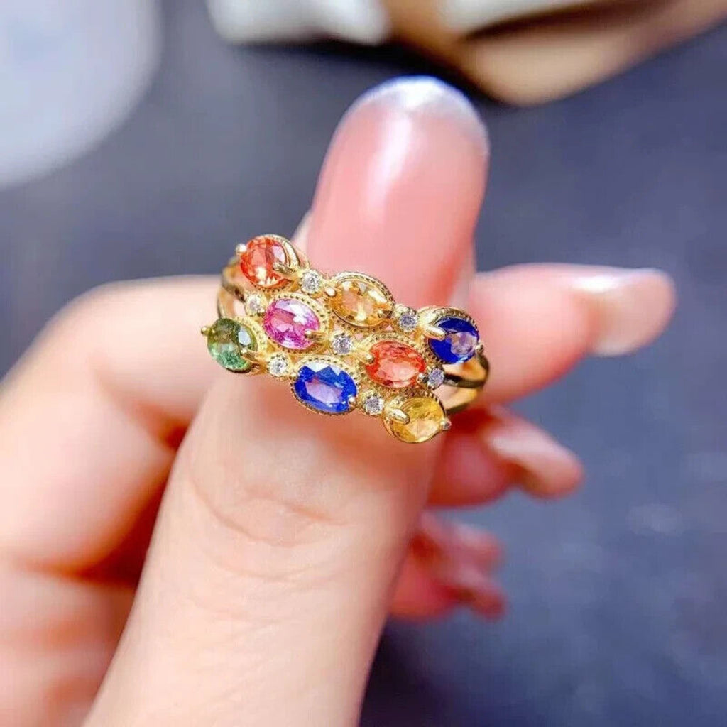 Sapphire September Birthstone, September Birthstone Sapphire, Natural Sapphire, Natural Blue Sapphire, Blue Sapphire, Bright Blue Sapphire, Multicolor Sapphire, Colorful Sapphire, Colorful Sapphires, Natural Multicolor Sapphire, Blue Sapphire Ring, Natural Sapphire Ring, Sterling Silver Sapphire Ring, Sapphire Engagement Ring, Sapphire Wedding Ring, Affordable Engagement Ring, Gemstone Engagement Ring, Natural Gemstone Ring, Sapphire Ring Sterling Silver, Sapphire Gemstone Ring, Natural Sapphire Ring