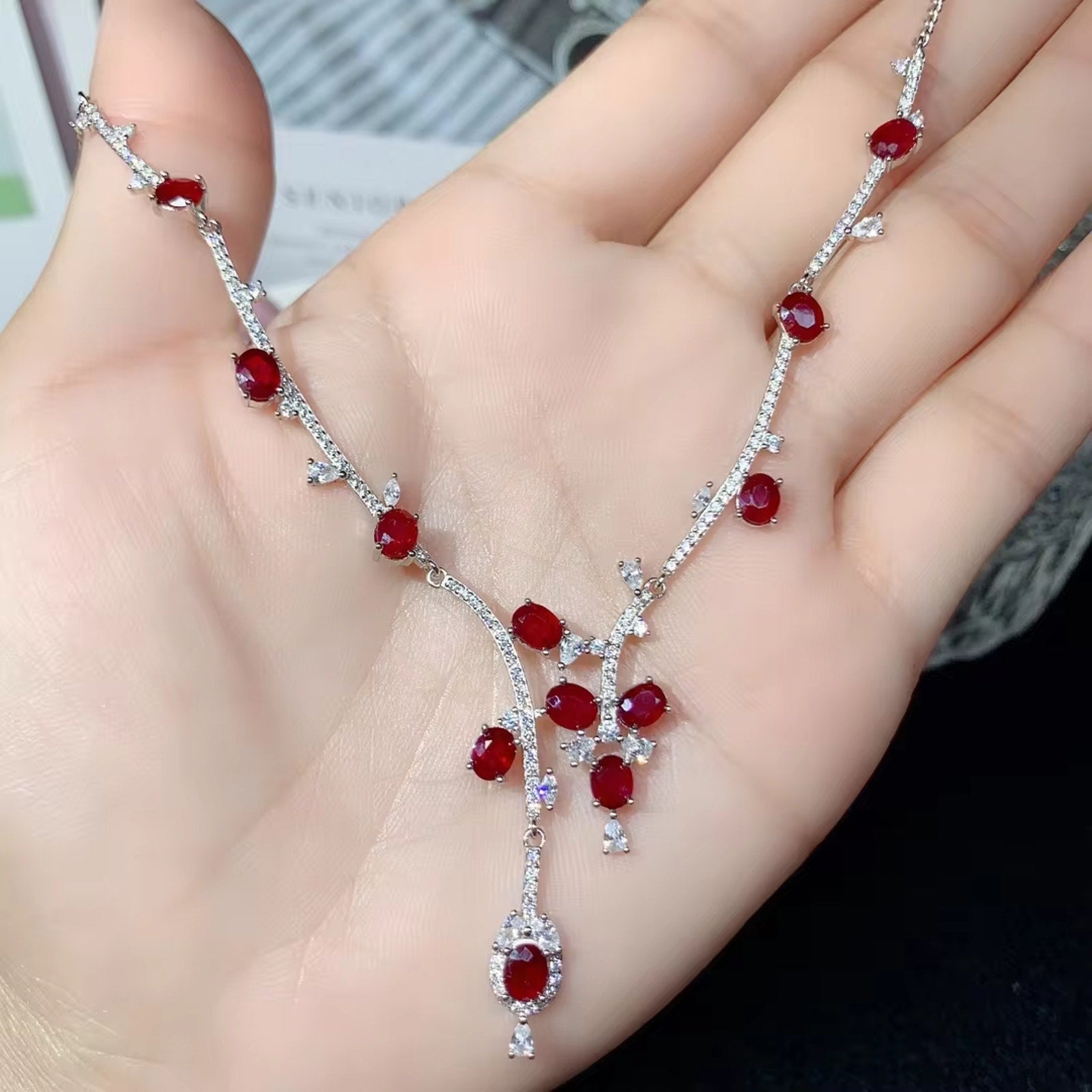 Ruby Necklace, Natural Ruby Necklace, 25 Sterling Silver, Sterling Silver Ruby Necklace, Natural Ruby Pendant Necklace, Dainty Ruby Necklace, Dainty Ruby Jewelry, Natural Ruby Jewelry, Sterling Silver Ruby Jewelry, Ruby Jewelry For Women, Women's Ruby Necklace, Ruby Necklace, Ruby Choker Necklace, Natural Ruby Chain Necklace, Ruby Choker Necklace, Ruby Pendant Necklace