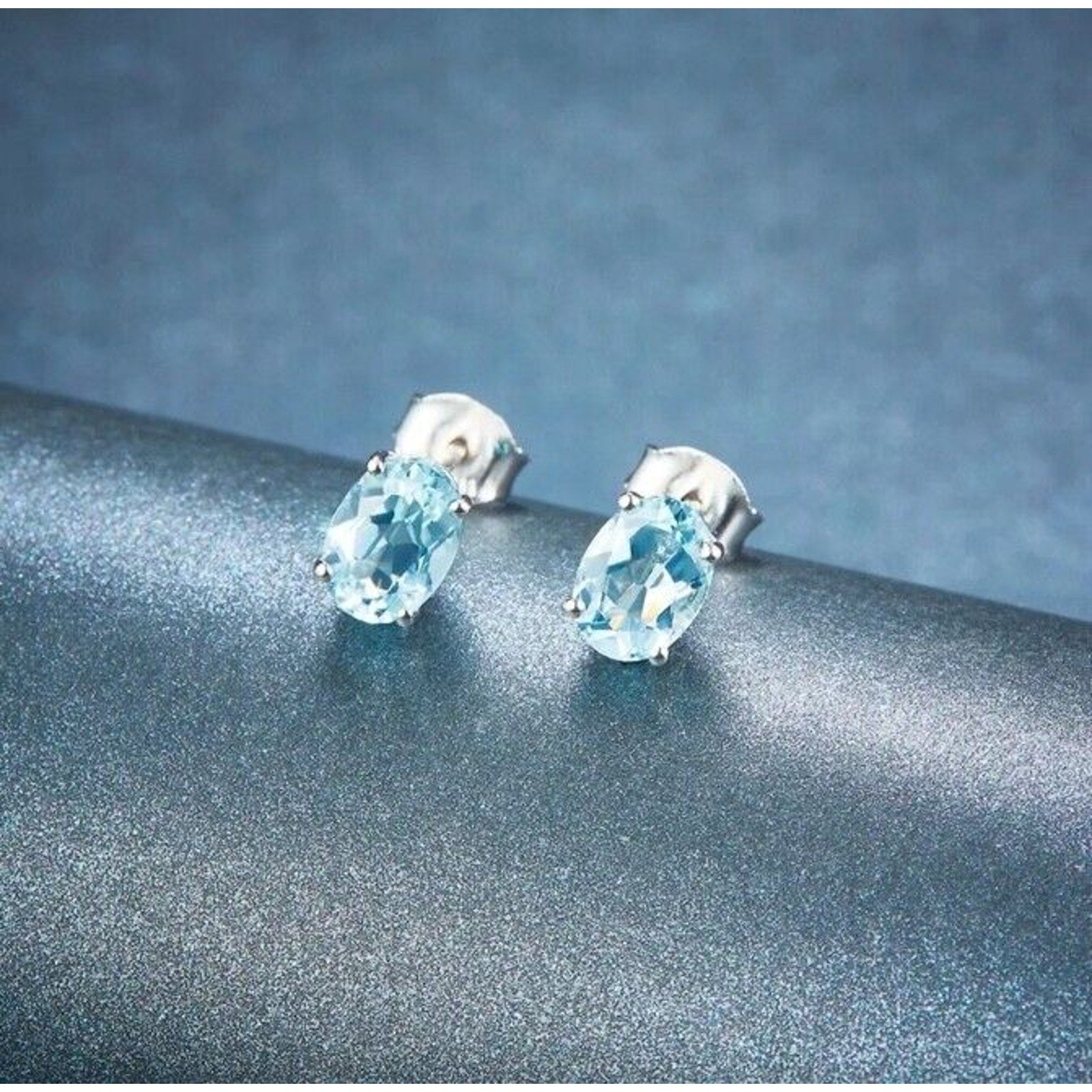 Aquamarine Stud Earrings Oval Cut 4x6mm, Natural Aquamarine Earrings, Natural Aquamarine Stud Earrings, Aquamarine Earrings, Natural Aquamarine Gemstone Jewelry, Natural Aquamarine, VVS Grade Aquamarine, Women's Aquamarine Jewelry, Natural Aquamarine Jewelry, Gold Aquamarine Earrings, Sterling Silver Aquamarine Earrings, Women's Aquamarine Jewelry, Aquamarine Earrings, March Birthstone Aquamarine, Aquamarine Spiritual Properties, Aquamarine Gemstone Meaning, Aquamarine Gemstone Jewelry, Aquamarine Jewelry