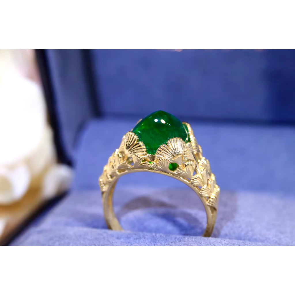 Emerald Ring, 18k Gold Emerald Ring, Natural Mined Emerald, Genuine Emerald, Yellow Gold Emerald Ring, Sugarloaf Cut Emerald Ring, Diamond Emerald Ring, Natural Emerald Ring Yellow Gold, Natural Emerald Ring 18k Yellow Gold, Women’s Emerald Jewelry, Yellow Gold Emerald Ring, Large Emerald Ring Yellow Gold, Colombian Emerald Ring, Natural Mined Emerald Ring, Large Emerald Ring Solid Yellow Gold, Women’s Sugarloaf Cut Emerald Ring, Women’s Yellow Gold Emerald Ring