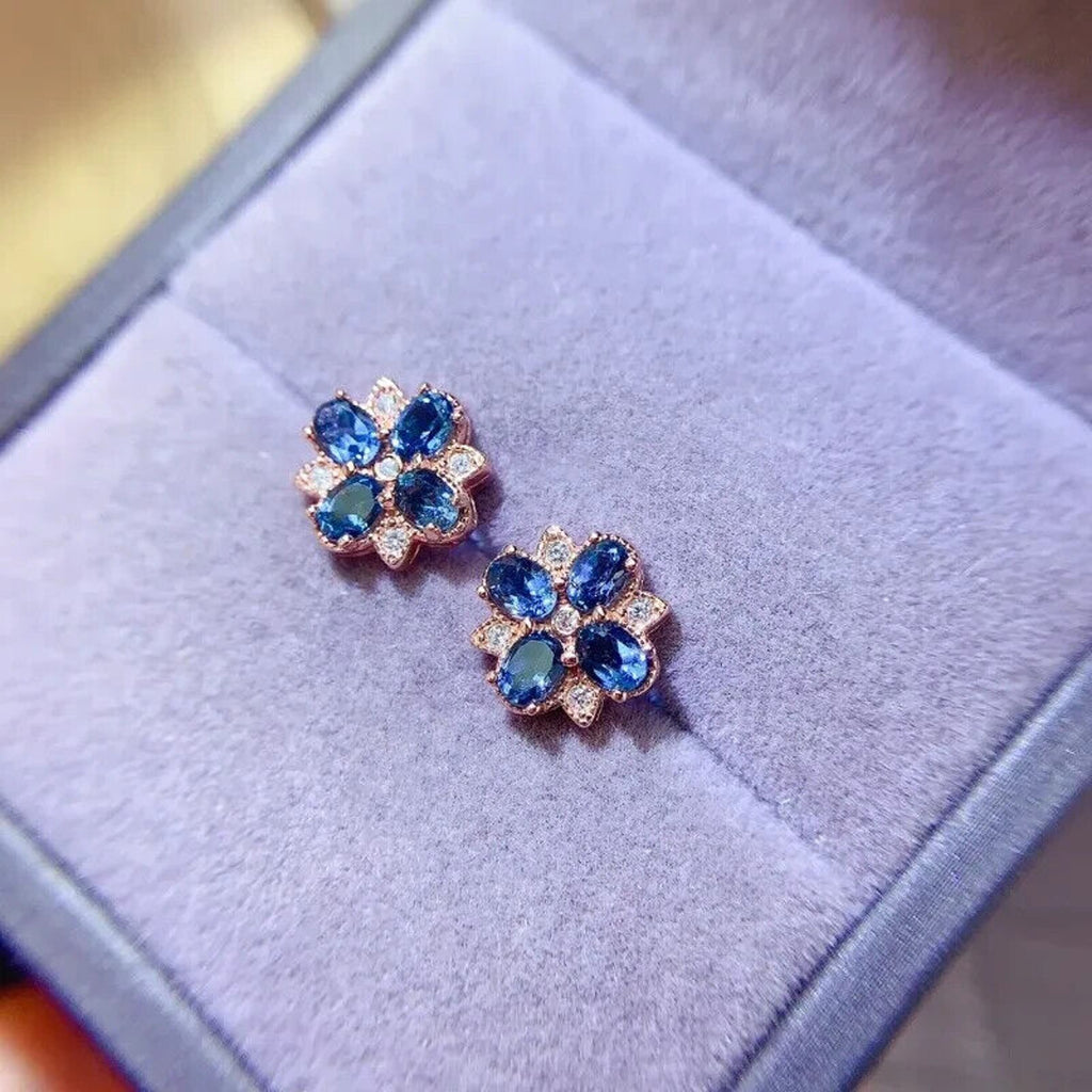 London Blue Topaz Flower Cluster Stud Earrings, Sterling Silver London Blue Topaz Earrings, London Blue Topaz Stud Earrings, December Birthstone London Blue Topaz, London Blue Topaz Earrings, London Blue Topaz Stud Earrings, Women's London Blue Topaz Earrings, London Blue Topaz Jewelry, Natural London Blue Topaz Gemstone Jewelry Set, Women's London Blue Topaz Earrings, London Blue Topaz Ring, London Blue Topaz Stud Earrings, London Blue Topaz Earrings, Women's London Blue Topaz Jewelry