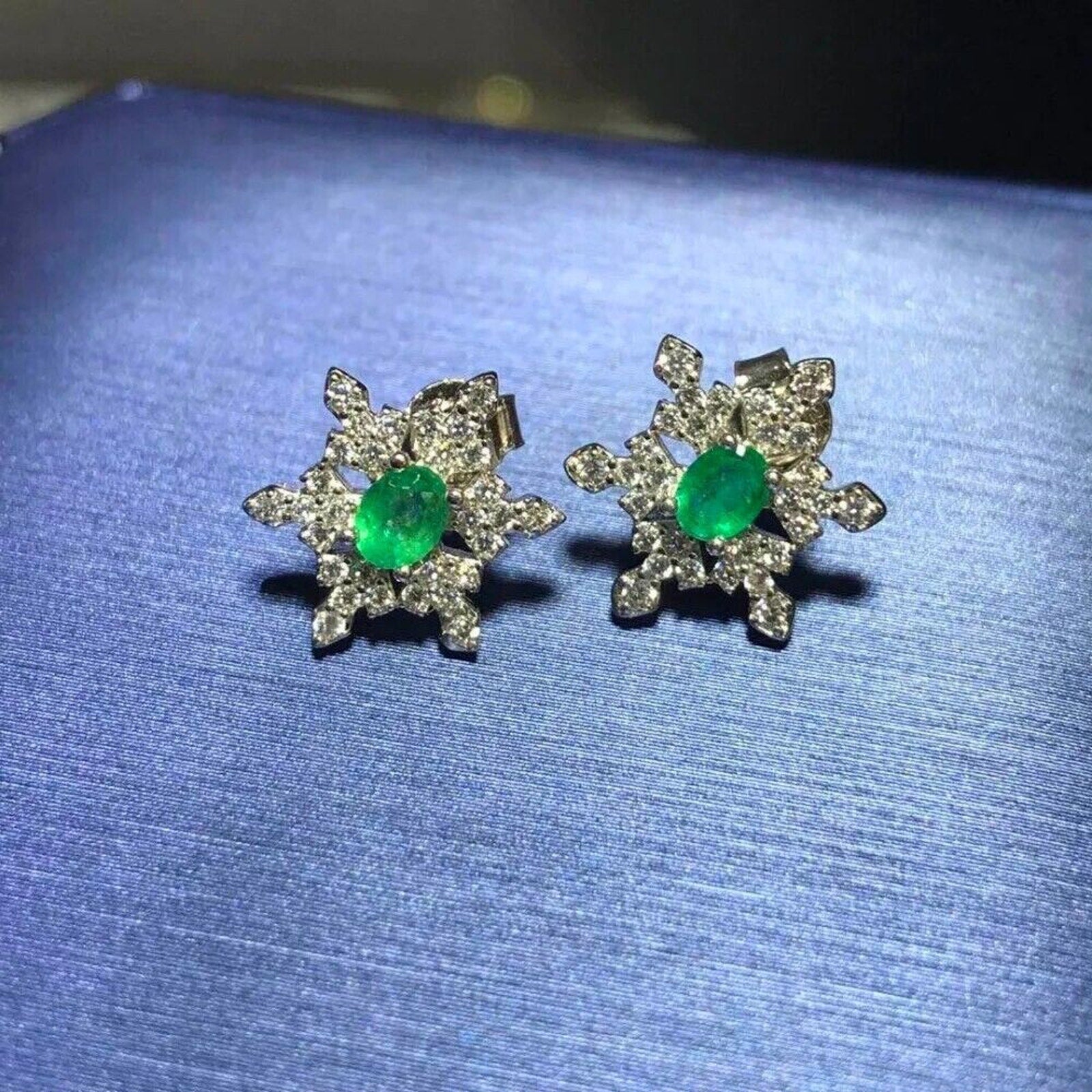 Natural Emerald Earrings, Emerald Earrings, Emerald Stud Earrings, 925 Sterling Silver, Natural Emeralds, Natural Emerald, Sterling Silver Emerald Earrings, Oval Cut Emerald Stud Earrings, Emerald Stud Earrings 925 Sterling Silver, 925 Sterling Silver Emerald Earrings, Natural Emerald Studs, Emerald Studs, Emerald Stud Earrings, Emerald Earrings For Women, Anniversary Gift, May Birthstone Emerald, Emerald Jewelry, Colombian Emerald, Mined Emerald, Genuine Emerald, Emerald with Certificate, Emerald Meaning