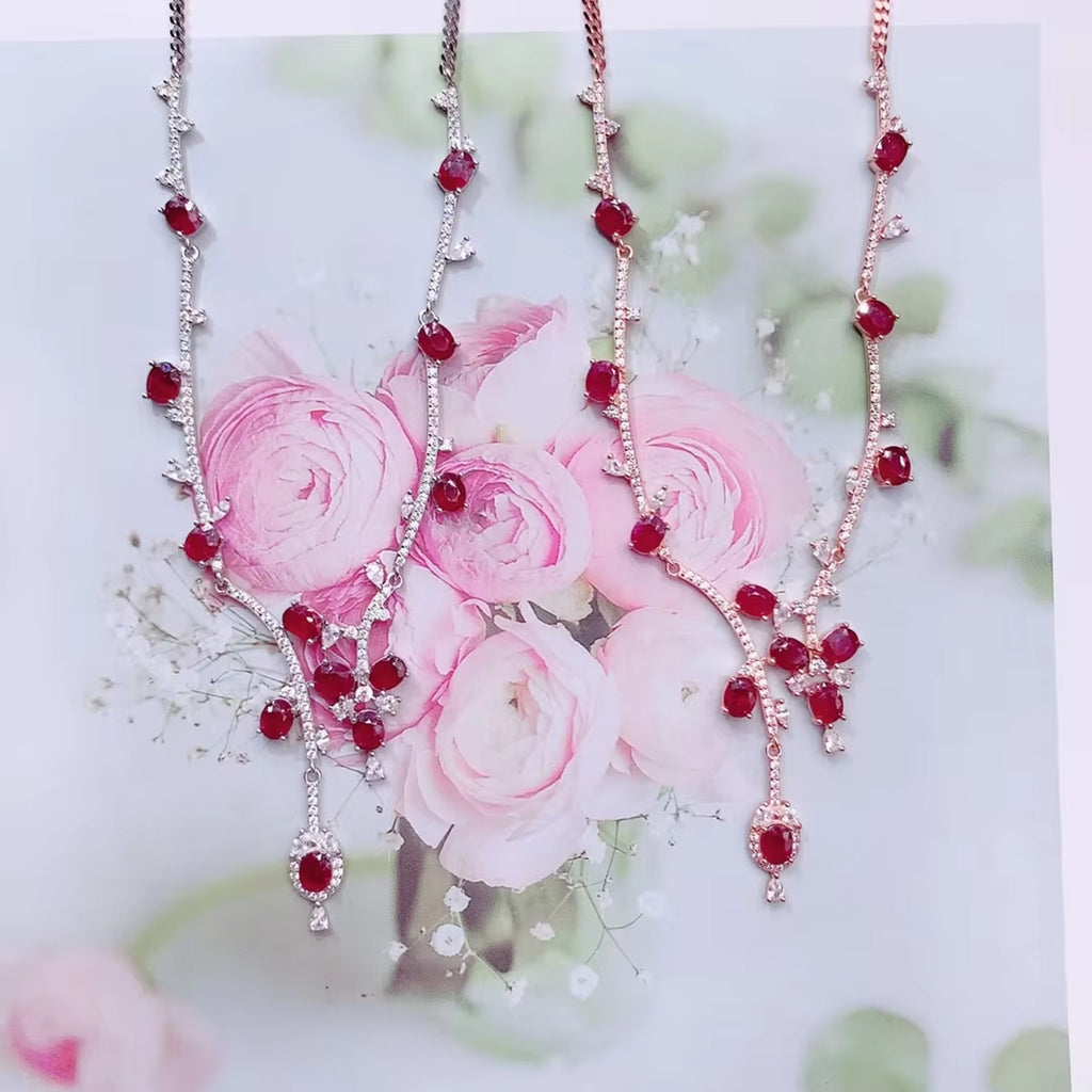 Ruby Necklace, Natural Ruby Necklace, 25 Sterling Silver, Sterling Silver Ruby Necklace, Natural Ruby Pendant Necklace, Dainty Ruby Necklace, Dainty Ruby Jewelry, Natural Ruby Jewelry, Sterling Silver Ruby Jewelry, Ruby Jewelry For Women, Women's Ruby Necklace, Ruby Necklace, Ruby Choker Necklace, Natural Ruby Chain Necklace, Ruby Choker Necklace, Ruby Pendant Necklace