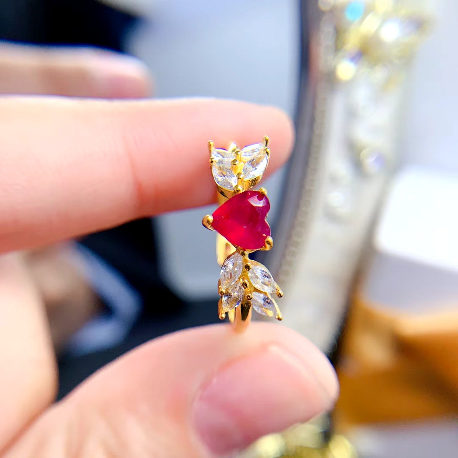 Ruby Ring, Ruby Band Ring, Natural Ruby, Natural Ruby Ring, Sterling Silver Ruby Ring, Ruby Ring 925 Sterling Silver, Natural Ruby Rings, Ruby Ring For Women, Ruby Engagement Ring, Burma Ruby, Mozambique Ruby, Myanmar Ruby, Mined Ruby, Genuine Ruby, July Birthstone Ruby, Ruby Jewelry, Natural Ruby Jewelry, Ruby Jewelry For Women, Women’s Ruby Ring’s, Burma Ruby Ring, Ruby Heart Ring, Heart Ring, Gemstone Heart Ring