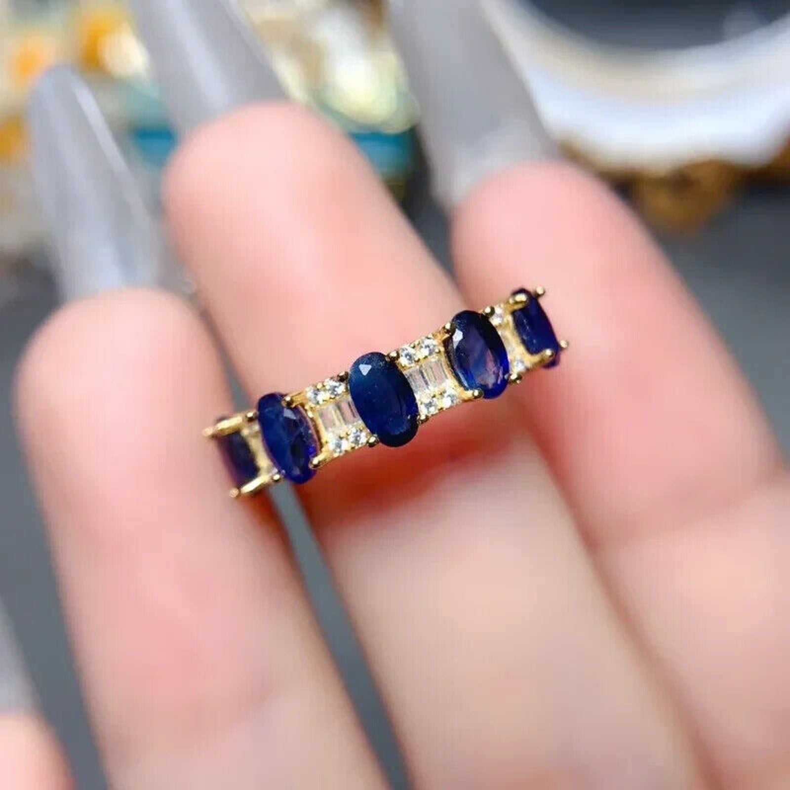 Sapphire September Birthstone, September Birthstone Sapphire, Natural Sapphire, Natural Blue Sapphire, Blue Sapphire, Bright Blue Sapphire, Multicolor Sapphire, Colorful Sapphire, Colorful Sapphires, Natural Multicolor Sapphire, Blue Sapphire Ring, Natural Sapphire Ring, Sterling Silver Sapphire Ring, Sapphire Engagement Ring, Sapphire Wedding Ring, Affordable Engagement Ring, Gemstone Engagement Ring, Natural Gemstone Ring, Sapphire Ring Sterling Silver, Sapphire Gemstone Ring, Natural Sapphire Ring