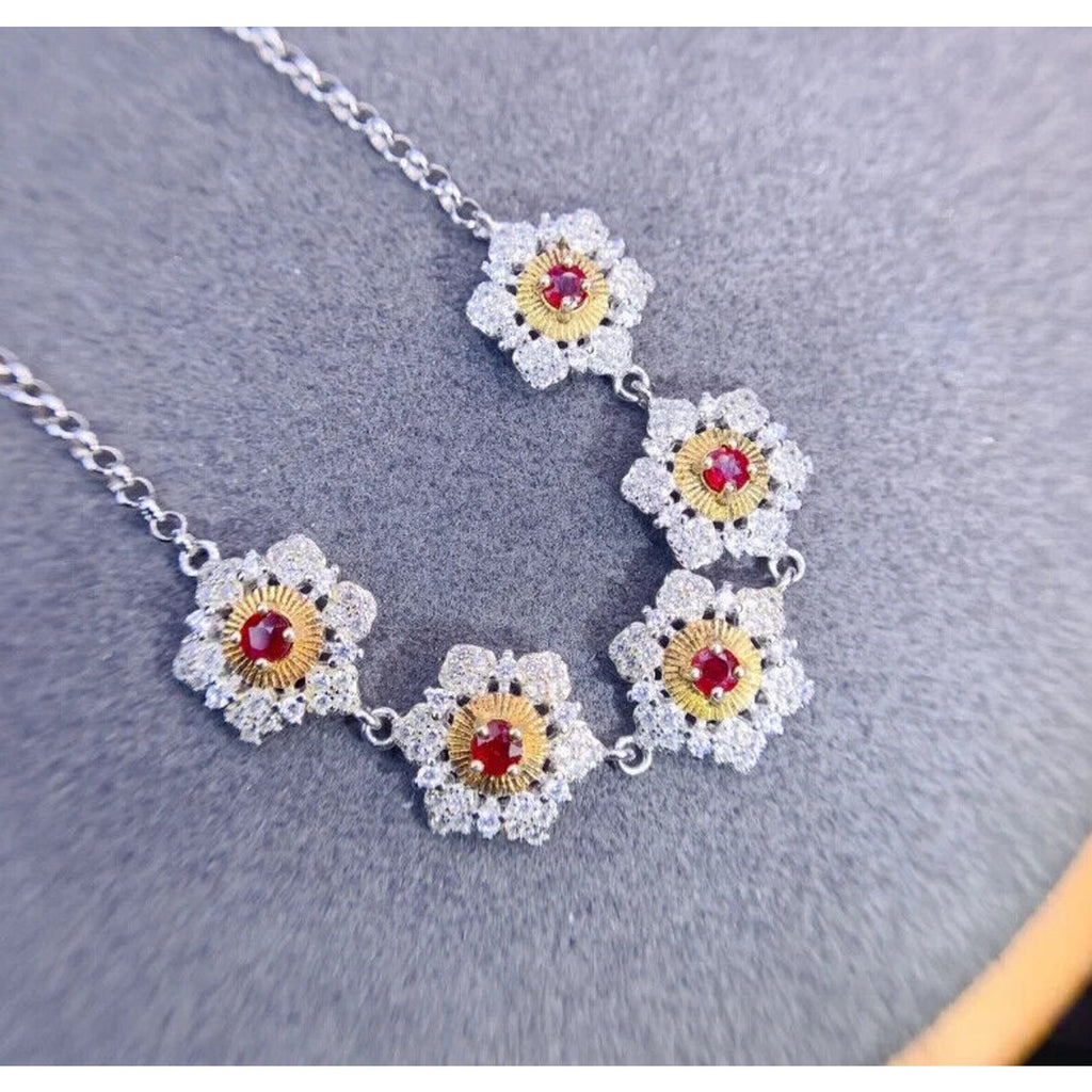 Natural Ruby Gemstone Bracelet Two Tone Metal, Genuine Ruby Bracelet, Ruby Bracelet, Ruby Tennis Bracelet, Natural Ruby Bracelet, Genuine Ruby Bracelet, Women's Ruby Bracelets, Natural Ruby Tennis Bracelet, Bright Red Ruby Bracelet, Sterling Silver Ruby Bracelet, Gold Ruby Bracelet, Ruby Tennis Bracelets For Women, Rose Gold Ruby Bracelet, Ruby Gemstone Bracelet, July Birthstone Ruby, Women's Ruby Jewelry