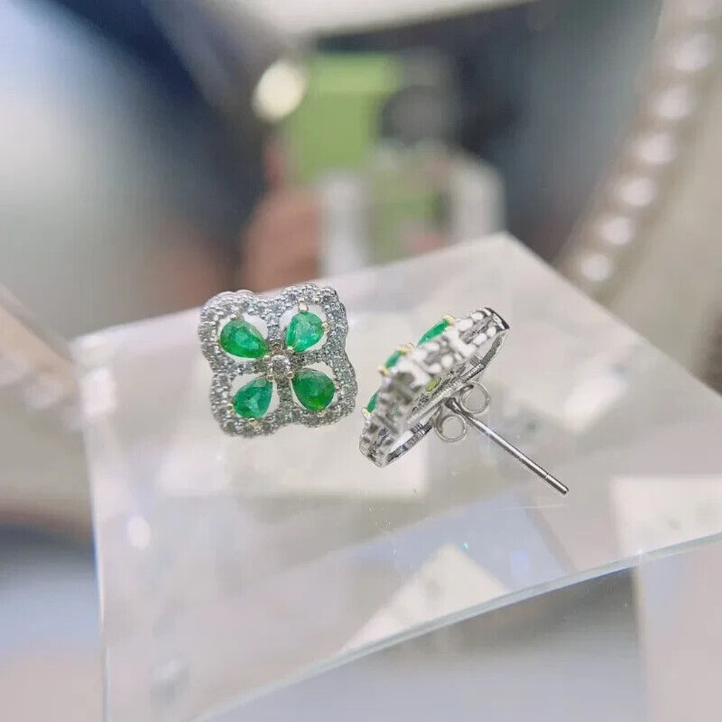 Natural Emerald Earrings, Emerald Earrings, Emerald Stud Earrings, 925 Sterling Silver, Natural Emeralds, Natural Emerald, Sterling Silver Emerald Earrings, Oval Cut Emerald Stud Earrings, Emerald Stud Earrings 925 Sterling Silver, 925 Sterling Silver Emerald Earrings, Natural Emerald Studs, Emerald Studs, Emerald Stud Earrings, Emerald Earrings For Women, Anniversary Gift, May Birthstone Emerald, Emerald Jewelry, Colombian Emerald, Mined Emerald, Genuine Emerald, Emerald with Certificate, Emerald Meaning