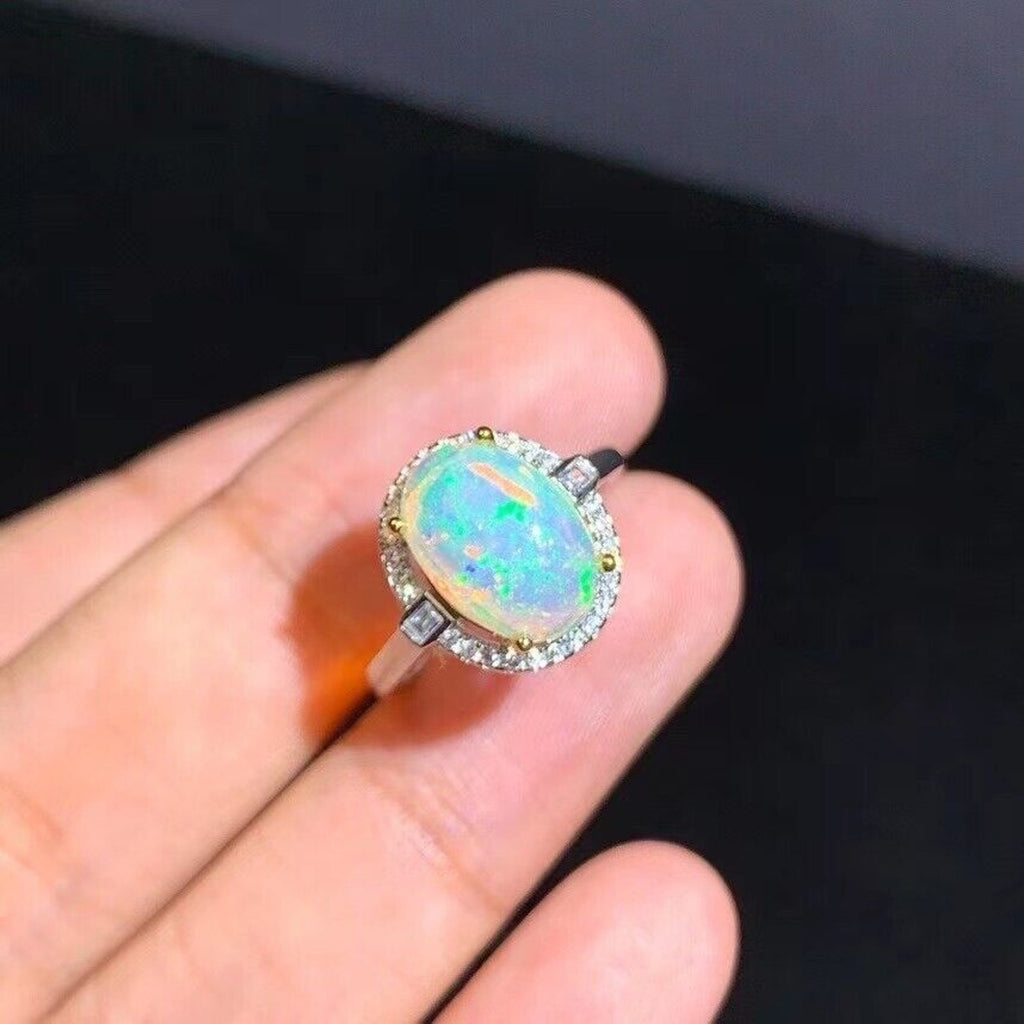 Natural Opal Ring, Opal Ring, Colorful Opal Ring, Fire Opal Ring, Australian Opal Ring, Opal Gemstone Ring, October Birthstone Opal, Large Opal Ring, Women’s Opal Rings, 925 Sterling Silver Opal Ring, Opal, Natural Opal, Opal Gemstone, White Opal, Fire Opal, Natural Opal, Genuine Opal, Mined Opal, Opal with Flash, Opal with Fire, Color Play, Play of Color, Colorful Opal, Opal Rings, Natural Opal Rings, Sterling Silver Opal Rings