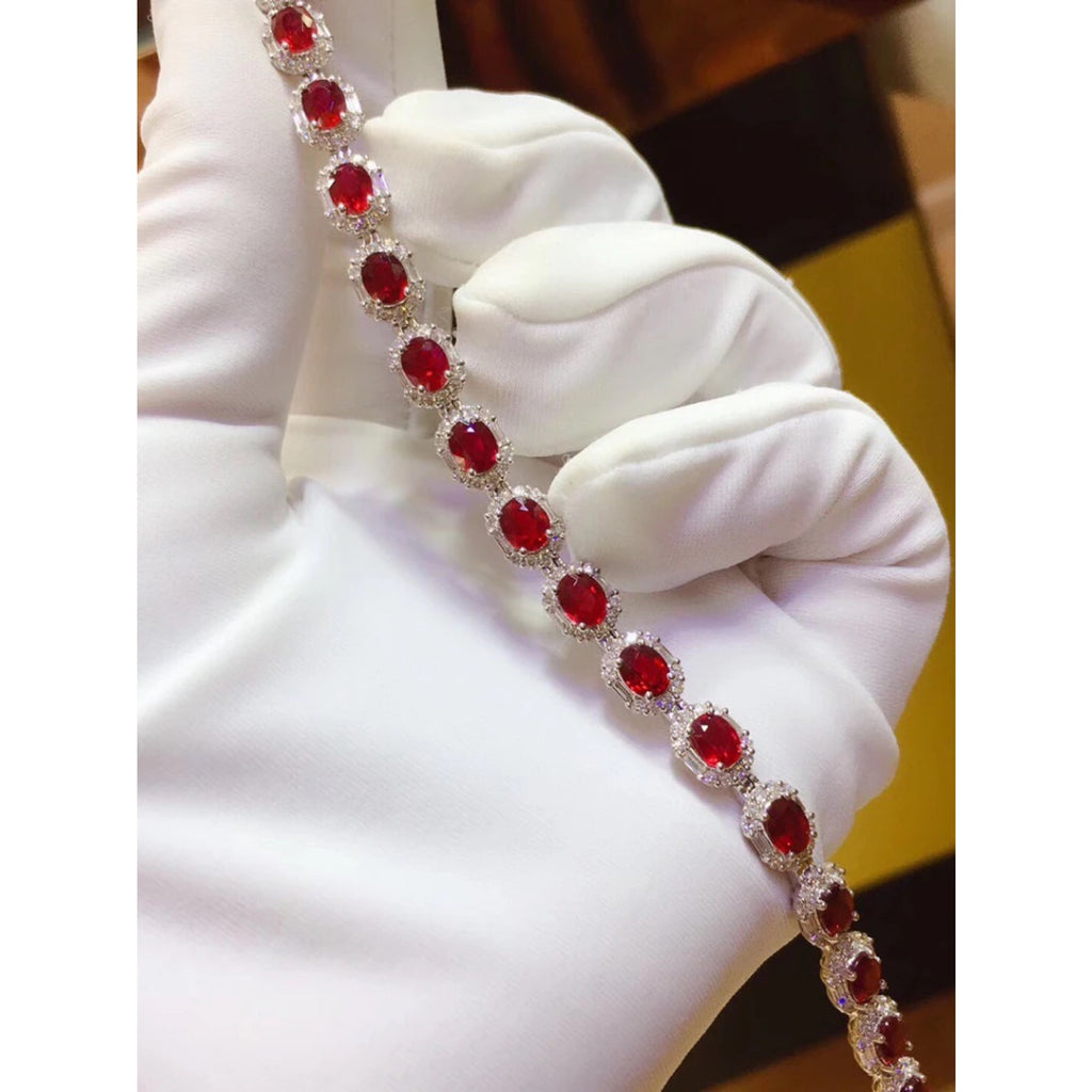 Ruby Tennis Bracelet, Natural Ruby Gemstone Bracelet July Birthstone, Ruby Bracelet, Ruby Tennis Bracelet, Natural Ruby Bracelet, Genuine Ruby Bracelet, Women's Ruby Bracelets, Natural Ruby Tennis Bracelet, Bright Red Ruby Bracelet, Sterling Silver Ruby Bracelet, Gold Ruby Bracelet, Ruby Tennis Bracelets For Women, Rose Gold Ruby Bracelet, Ruby Gemstone Bracelet, July Birthstone Ruby, Women's Ruby Jewelry