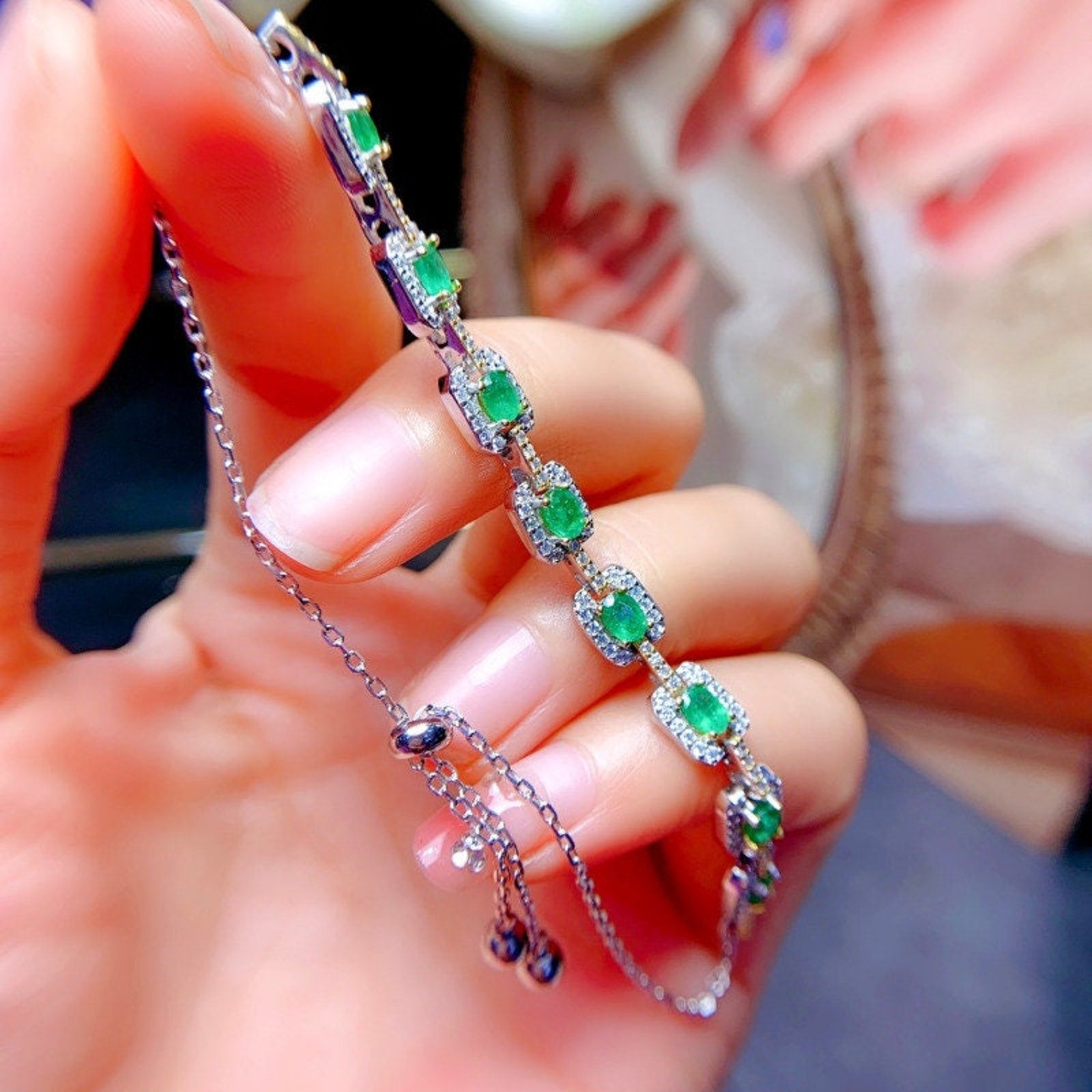 Emerald Tennis Bracelet, Emerald Bracelet, Natural Emerald Bracelet, Natural Emerald, Emerald, Emerald 925 Sterling Silver, Natural Emerald Tennis Bracelet, Emerald Tennis Bracelets, Sterling Silver Emerald Bracelet, 925 Sterling SIlver, Emerald, Colombian Emerald, Natural Mined Emerald, Emerald, Bright Green Emerald, Emerald Jewelry, May Birthstone Emerald, Emerald Birthstone, Emerald Meaning, Genuine Emerald, Real Colombian Emerald, Authentic Emerald, Sterling Silver Emerald Bracelet, Natural Emeralds