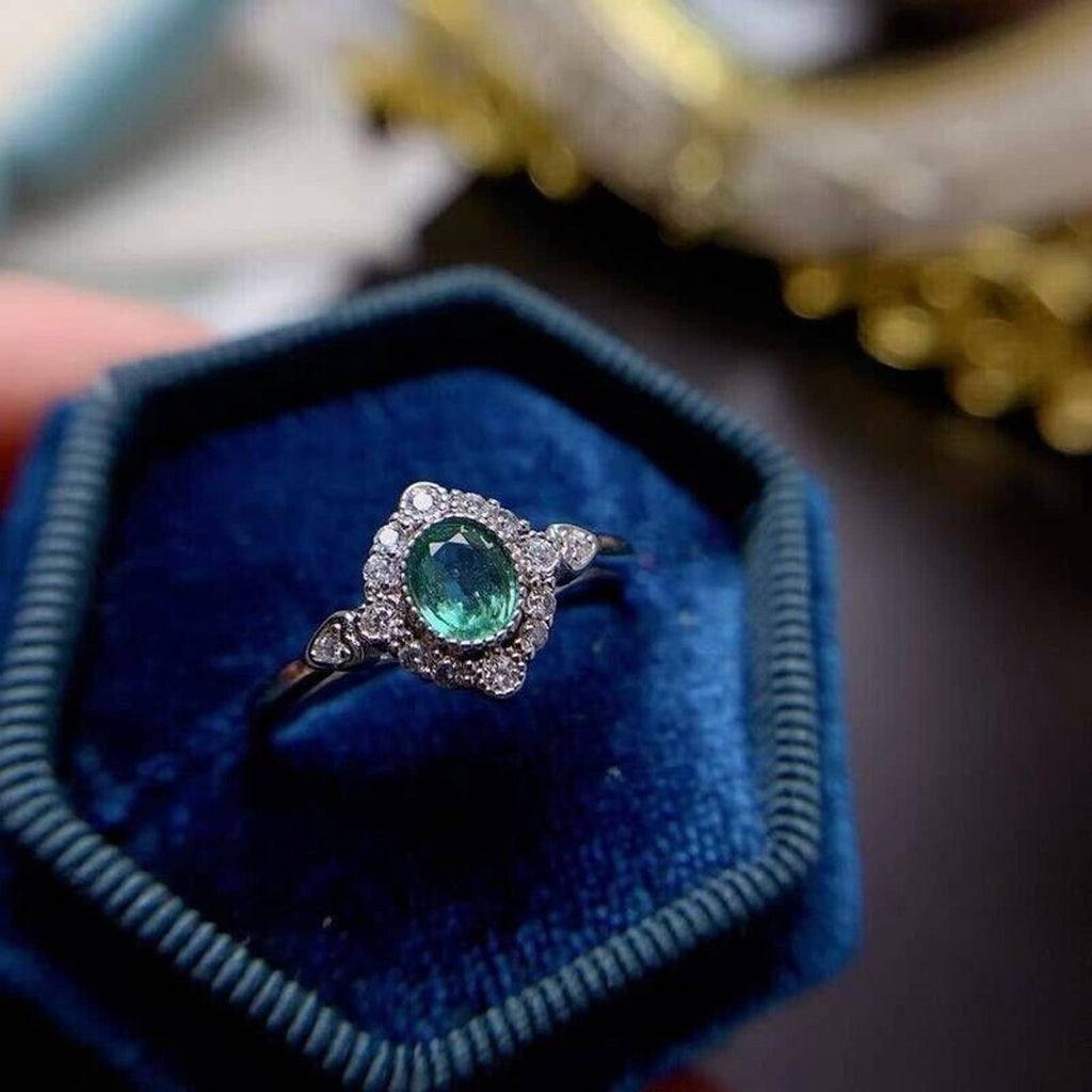 Dainty Blue Sapphire Ring 4x5mm, Natural Sapphire Ring's For Women, Blue Sapphire Ring, Sapphire Ring, Sapphire Engagement Ring, Natural Sapphire Ring, Natural Sapphire, Natural Blue Sapphire Ring, Blue Green Sapphire Ring, Women's Sapphire Ring, Sterling Silver Sapphire Ring, September Birthstone Sapphire Jewelry, September Birthstone Sapphire, Sapphire Meaning