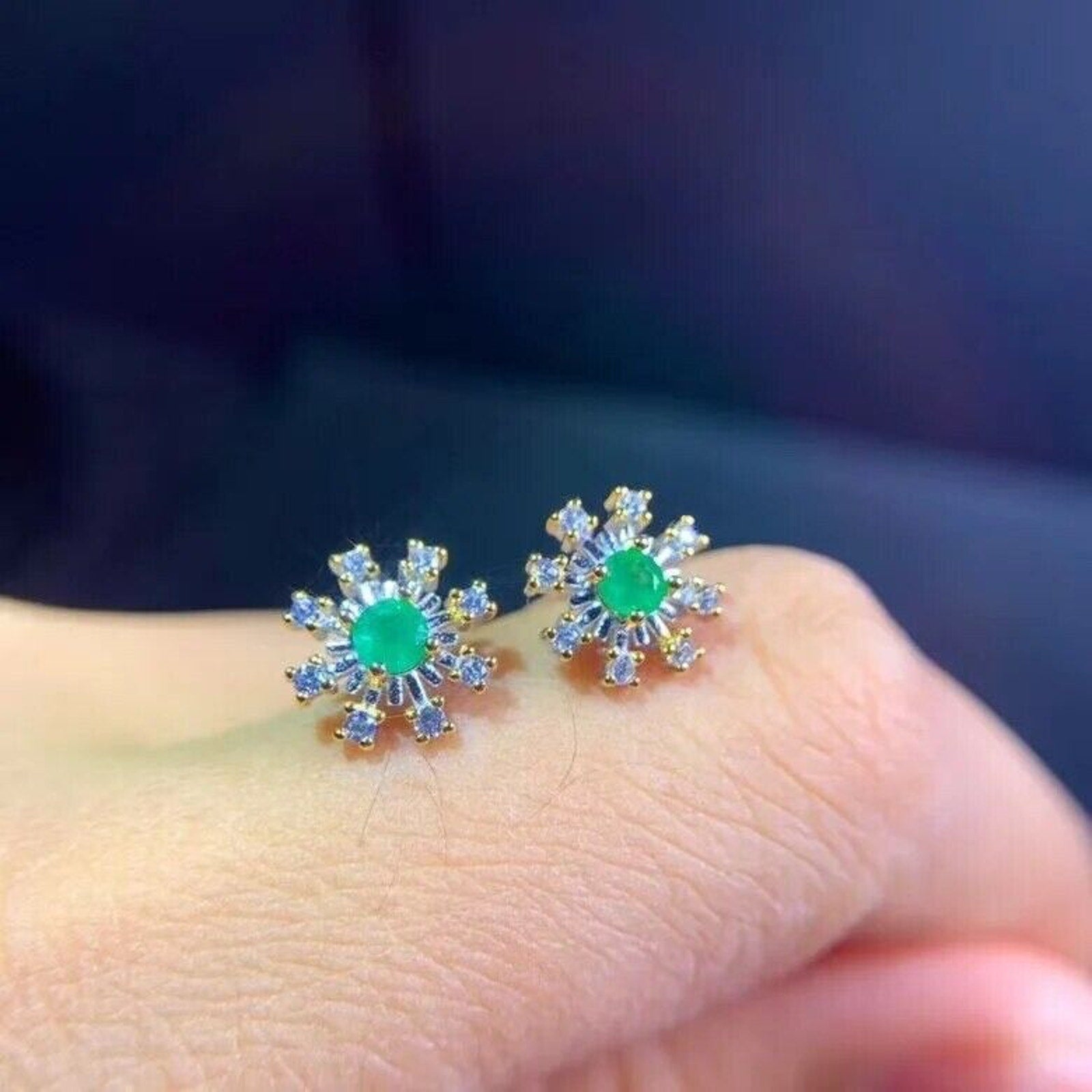 Natural Emerald Earrings, Emerald Earrings, Emerald Stud Earrings, 925 Sterling Silver, Natural Emeralds, Natural Emerald, Sterling Silver Emerald Earrings, Oval Cut Emerald Stud Earrings, Emerald Stud Earrings 925 Sterling Silver, 925 Sterling Silver Emerald Earrings, Natural Emerald Studs, Emerald Studs, Emerald Stud Earrings, Emerald Earrings For Women, Anniversary Gift, May Birthstone Emerald, Emerald Jewelry, Colombian Emerald, Mined Emerald, Genuine Emerald, Emerald with Certificate, Emerald Meaning