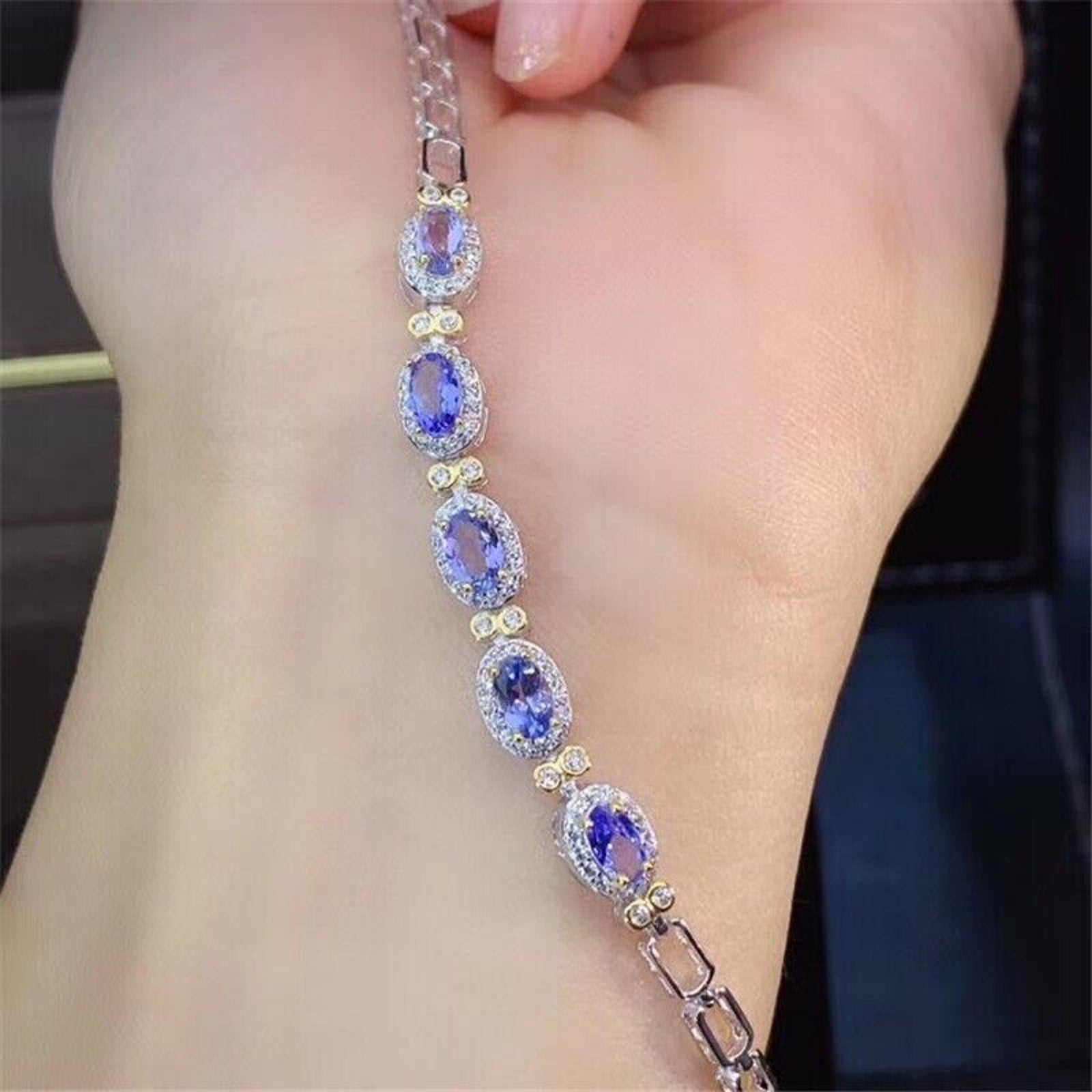 Tanzanite, Tanzanite, Tanzanite Bracelet, Tanzanite Tennis Bracelet, Purple Tanzanite Bracelet, Tanzanite Bracelet, Women's Tanzanite Bracelet, Tanzanite Gemstone Bracelet, Natural Tanzanite Jewelry, Natural Tanzanite Bracelet, Tanzanite Tennis Bracelet, Genuine Tanzanite Jewelry, VVS1 Tanzanite, Purple Tanzanite, Sterling Silver Tanzanite Bracelet, Women’s Tanzanite Bracelet, Tanzanite Jewelry For Women, Natural Tanzanite Jewelry, December Birthstone Tanzanite, Tanzanite December Birthstone Bracelet