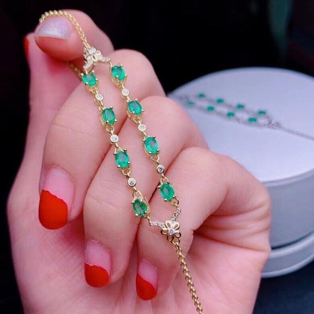 Emerald Tennis Bracelet, Emerald Bracelet, Natural Emerald Bracelet, Natural Emerald, Emerald, Emerald 925 Sterling Silver, Natural Emerald Tennis Bracelet, Emerald Tennis Bracelets, Sterling Silver Emerald Bracelet, 925 Sterling SIlver, Emerald, Colombian Emerald, Natural Mined Emerald, Emerald, Bright Green Emerald, Emerald Jewelry, May Birthstone Emerald, Emerald Birthstone, Emerald Meaning, Genuine Emerald, Real Colombian Emerald, Authentic Emerald, Sterling Silver Emerald Bracelet, Natural Emeralds