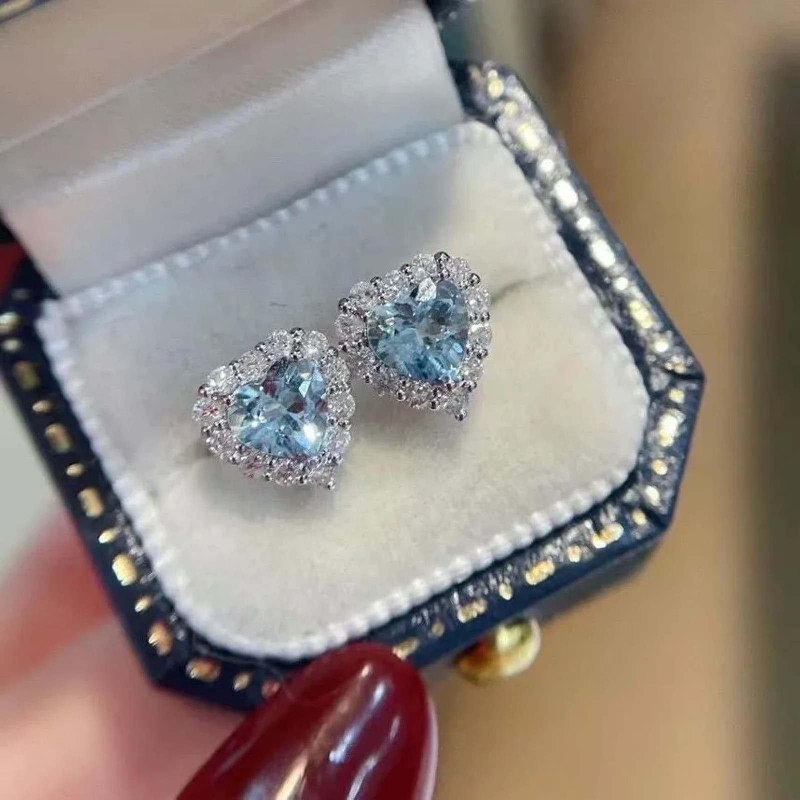 Natural Aquamarine Heart Earrings, Natural Aquamarine Gemstone Stud Earrings, Natural Aquamarine Stud Earrings, Round Aquamarine Stud Earrings 6mm, Natural Aquamarine Gemstone Jewelry, Natural Aquamarine, VVS Grade Aquamarine, Women's Aquamarine Jewelry, Natural Aquamarine Jewelry, Gold Aquamarine Earrings, Sterling Silver Aquamarine Earrings, Women's Aquamarine Jewelry, Aquamarine Earrings, March Birthstone Aquamarine, Aquamarine Spiritual Properties, Aquamarine Gemstone Meaning, Aquamarine Earrings